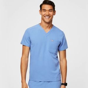 Figs Men's Scrub Large Top
